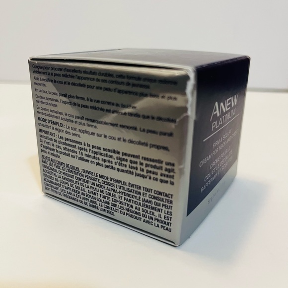 Avon Anew Platinum Lot of 3 Eye & Lip Cream Neck Chest Firm & Sculpt Cream Night - Picture 6 of 10